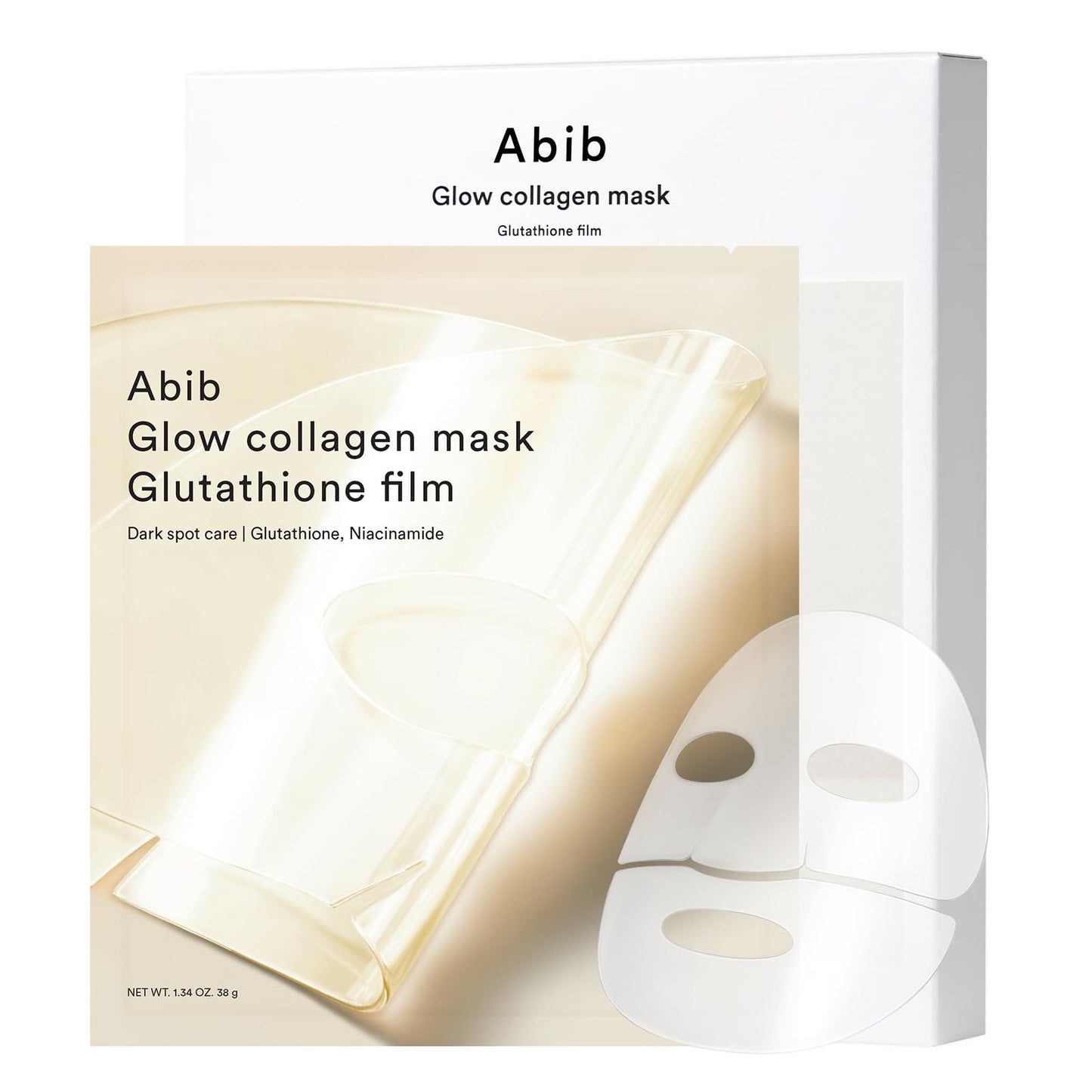 Abib Collagen Gel Mask Sedum Jelly 4 Sheets (Hydrating) I Korean Vegan Collagen, Cooling Hydrating Hyaluronic Acid Hydrogel Face Mask Skin Care