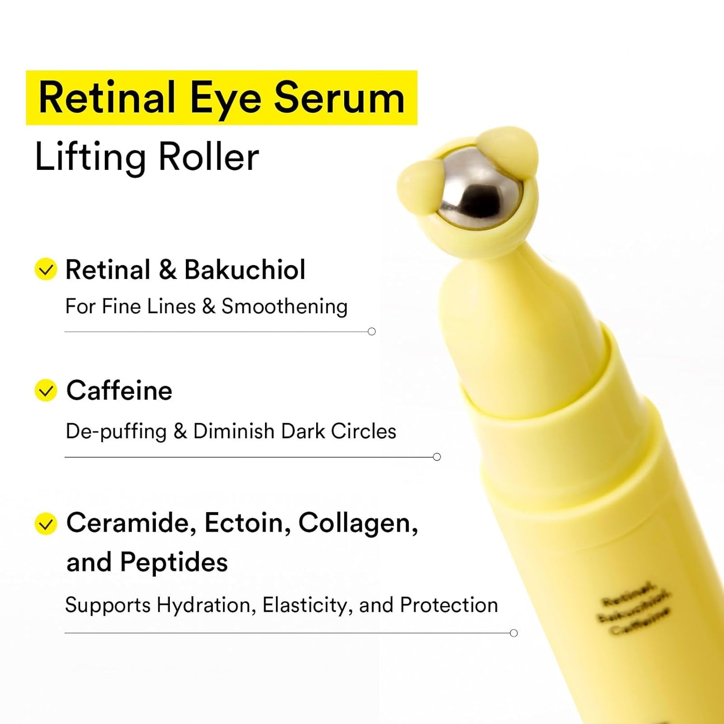 Abib Skincare Curation Set – Retinal Eye Serum Roller, Clear Spot Serum with Azelaic Acid, Ectoin Panthenol Moisturizer – Korean Skincare